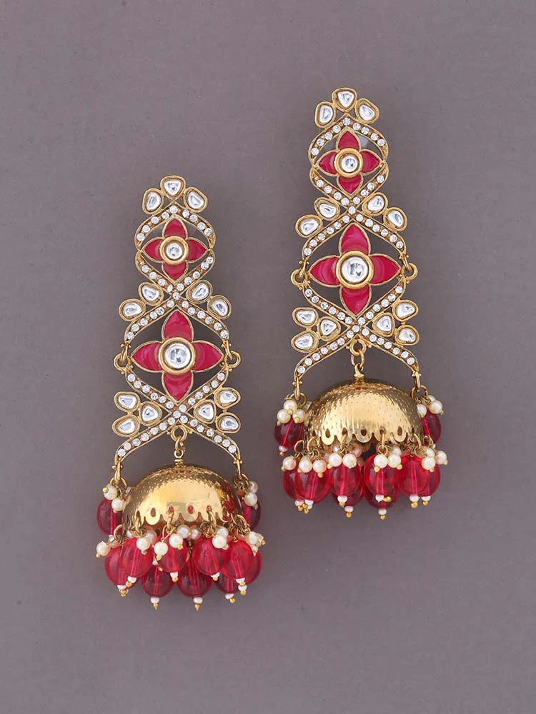 Rani Ashwini Jhumkis - EOSS - Image 2