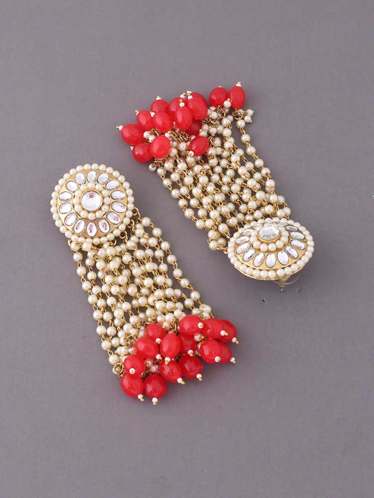 Red Heer Danglers - EOSS - Image 3