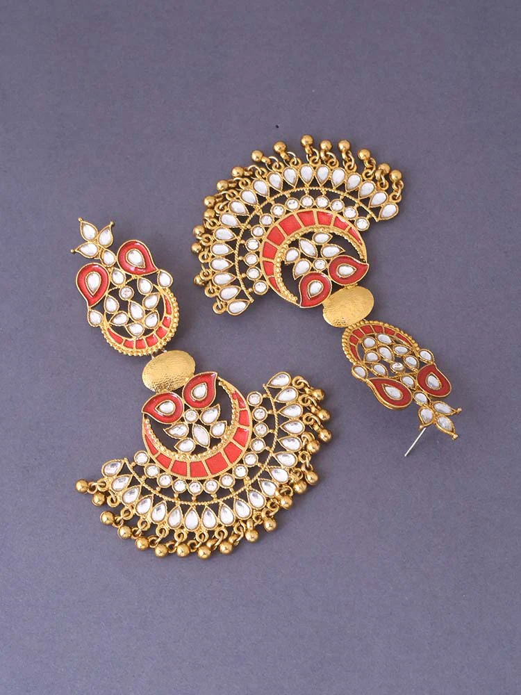 Red Rania Chandbalis - Image 4