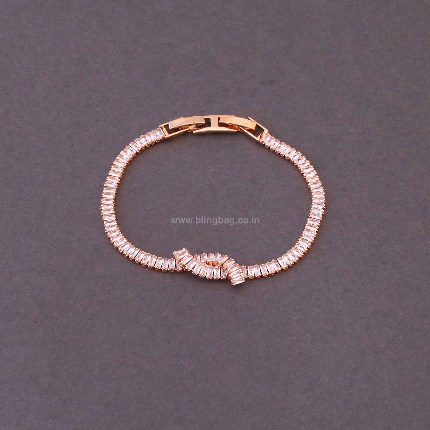 Rose Gold Stellaa Zirconia Combo Set - Image 6