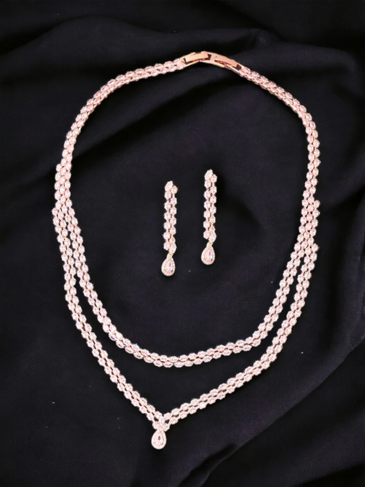 Rose Gold Vanesta Jewellery Set - Image 2
