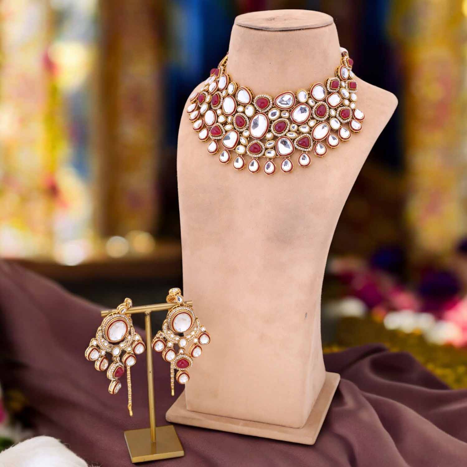 Ruby Arana Bridal Jewellery Set - Image 2