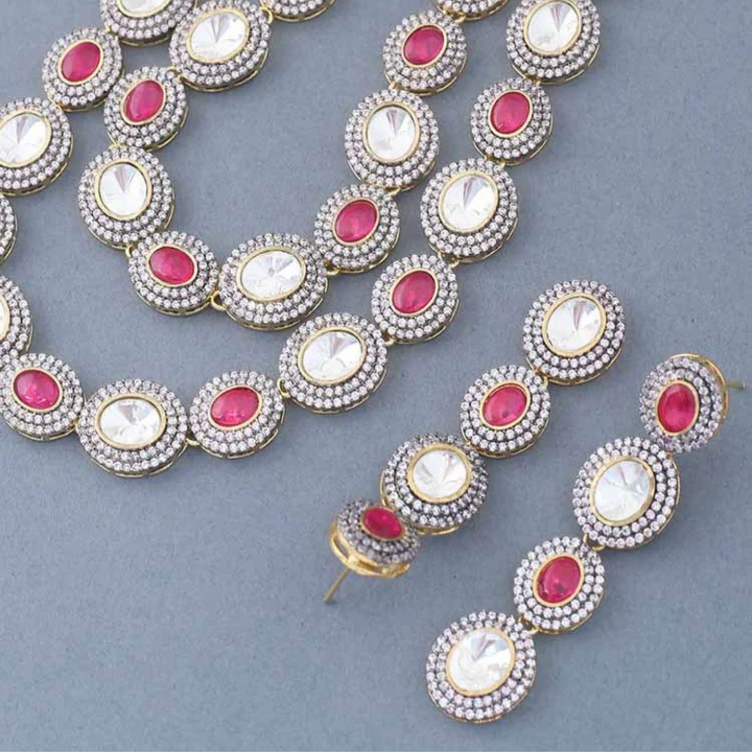 Ruby Hattie Zirconia Jewellery Set - EOSS - Image 5
