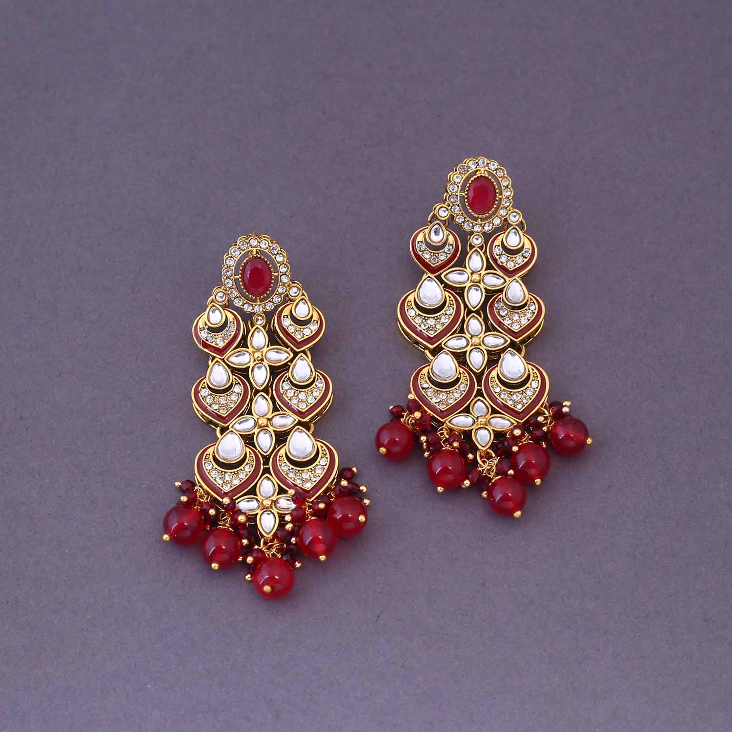 Ruby Ishaya Bridal Jewellery Set - Image 5