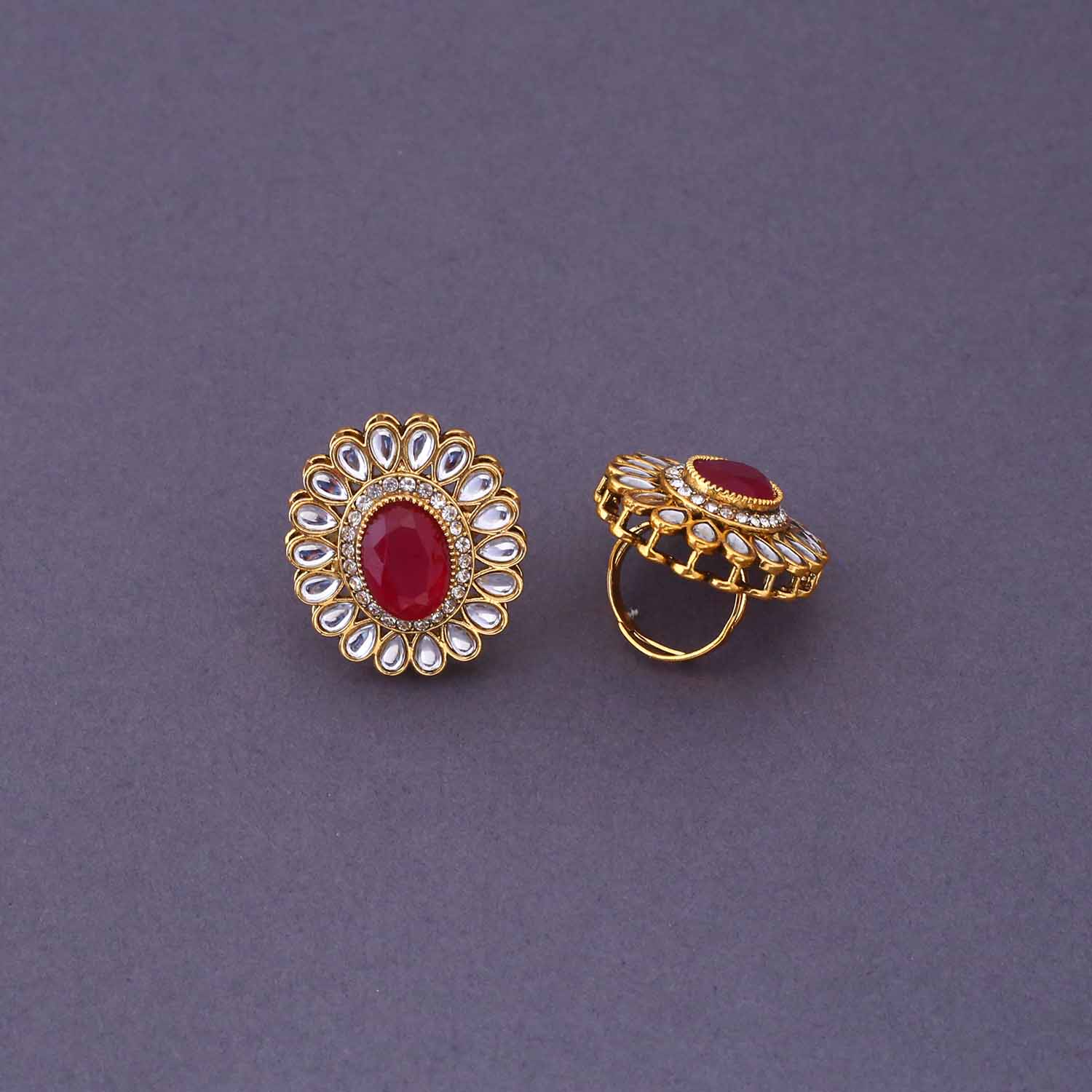 Ruby Ishaya Bridal Jewellery Set - Image 7