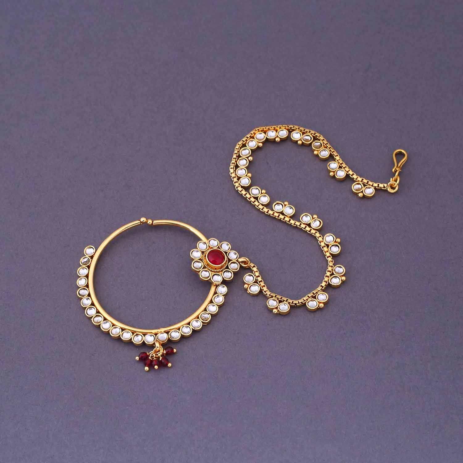 Ruby Ishaya Bridal Jewellery Set - Image 9