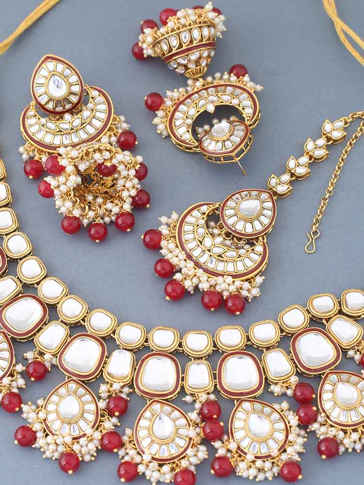 Ruby Paarul Jewellery Set - Image 4