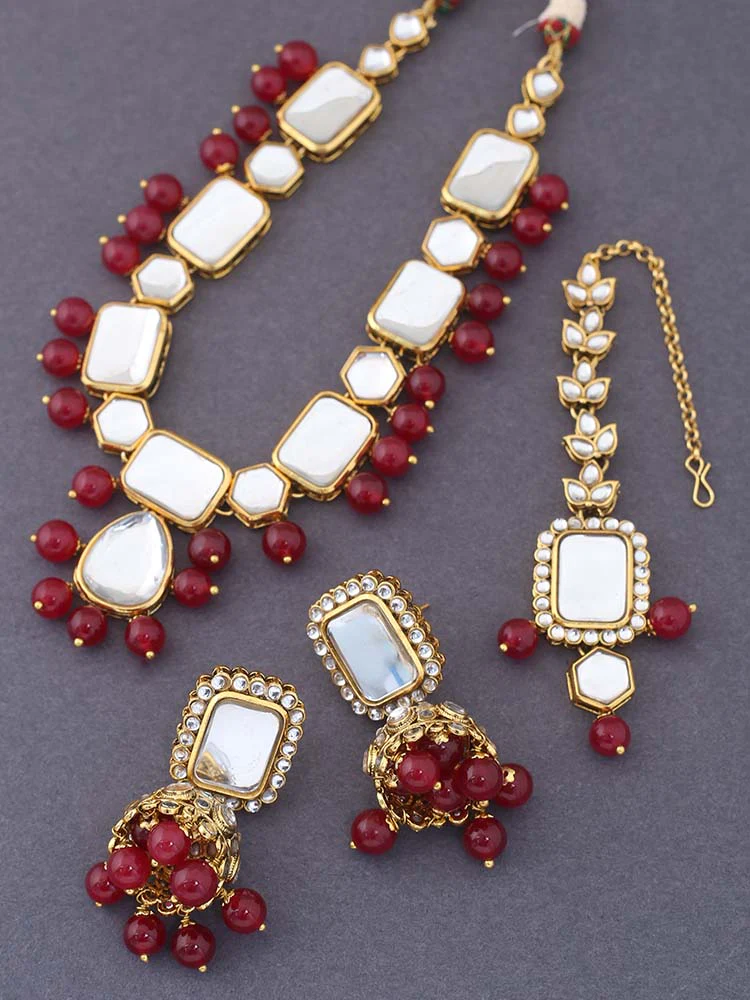 Ruby Rishita Jewellery Set - Image 4