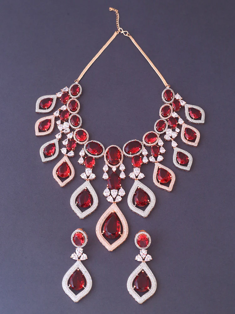 Rani Rohesia Zirconia Jewellery Set - Image 2