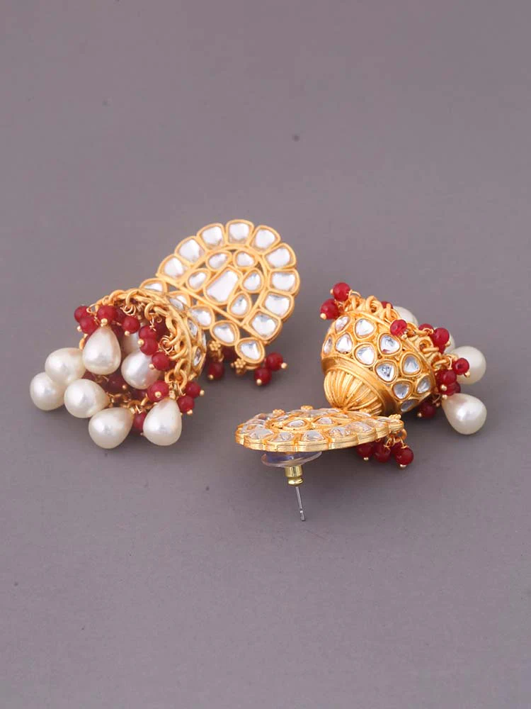 Ruby Romini Jhumkis - EOSS - Image 3