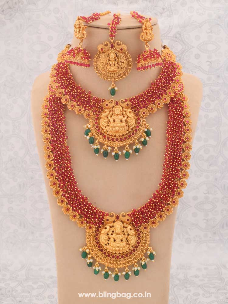 Ruby Seshadri Bridal Jewellery Set - Image 6