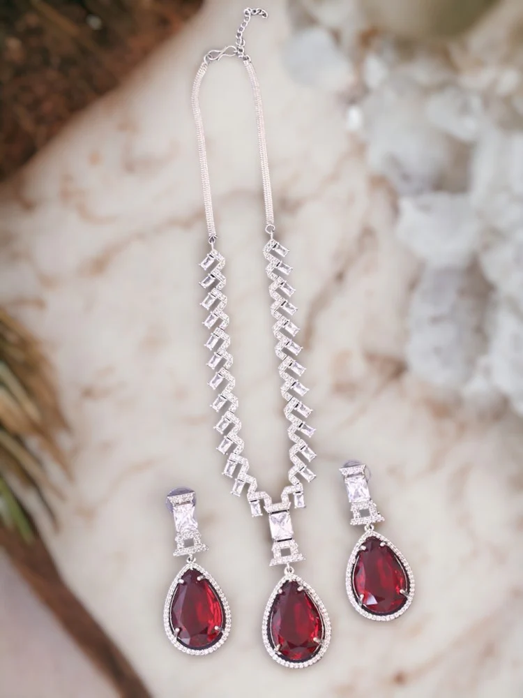 Ruby Xandra Pendant Set - Image 2
