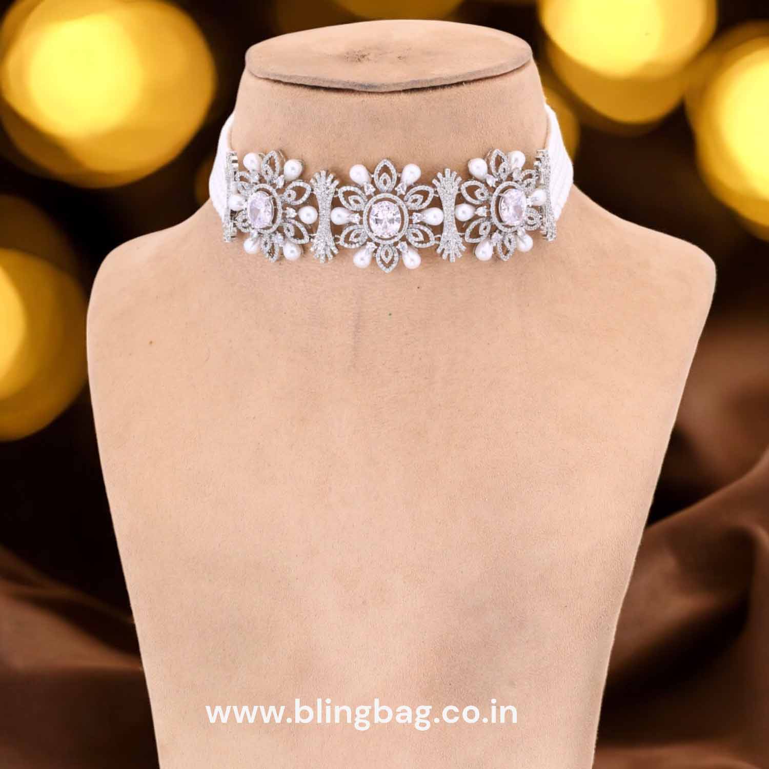 Silver Bethaye Zirconia Jewellery Set - Image 2