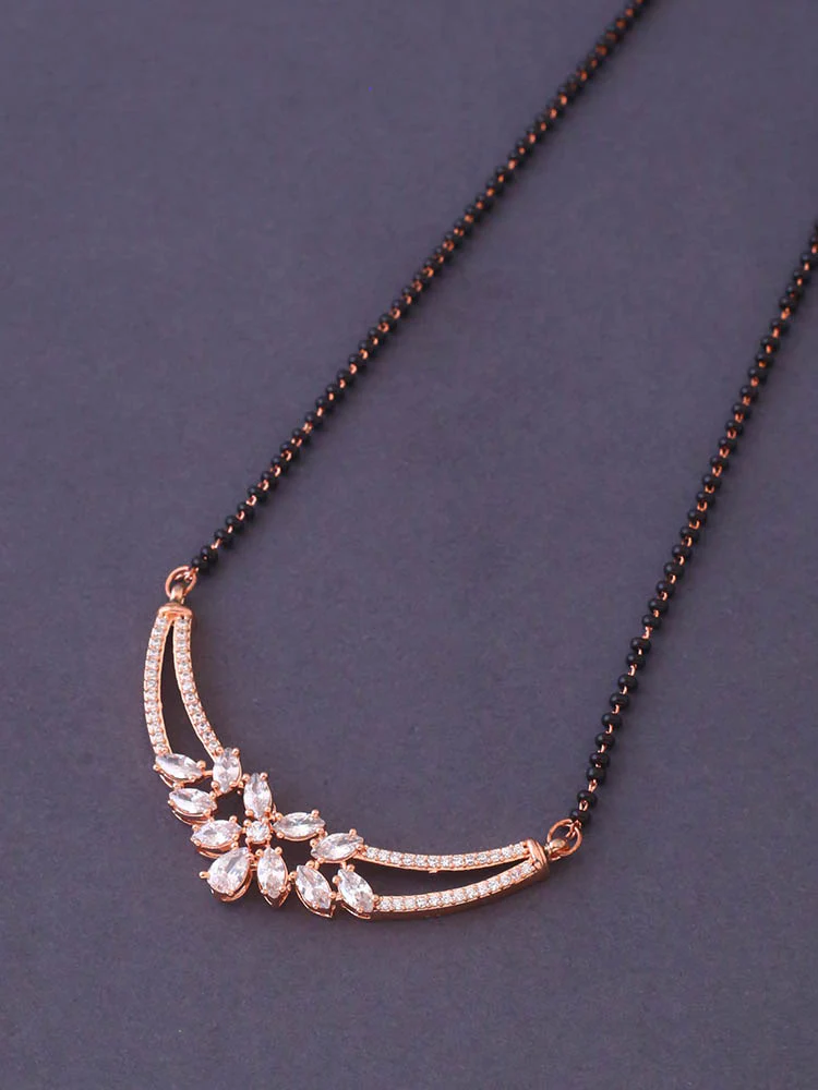 Rose Gold Chenet Mangalsutra - Image 4