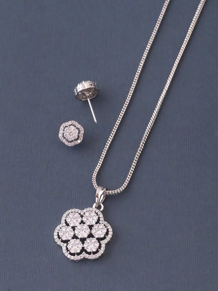 Silver Delilah Pendant Set - Image 4
