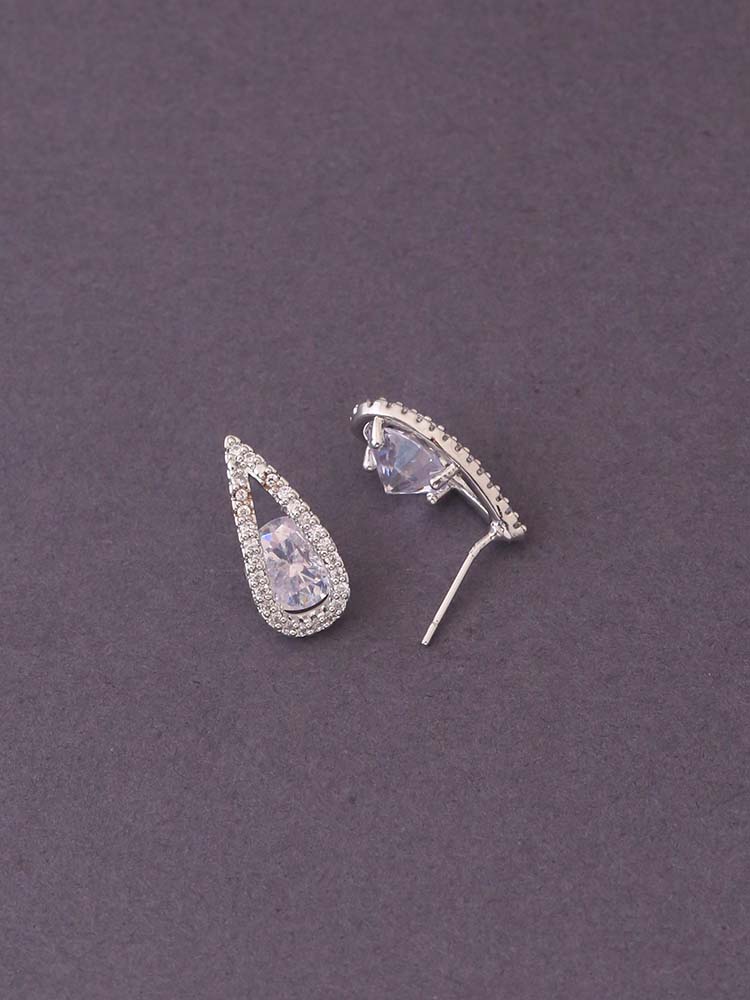 Silver Eui Zirconia Studs - Image 4