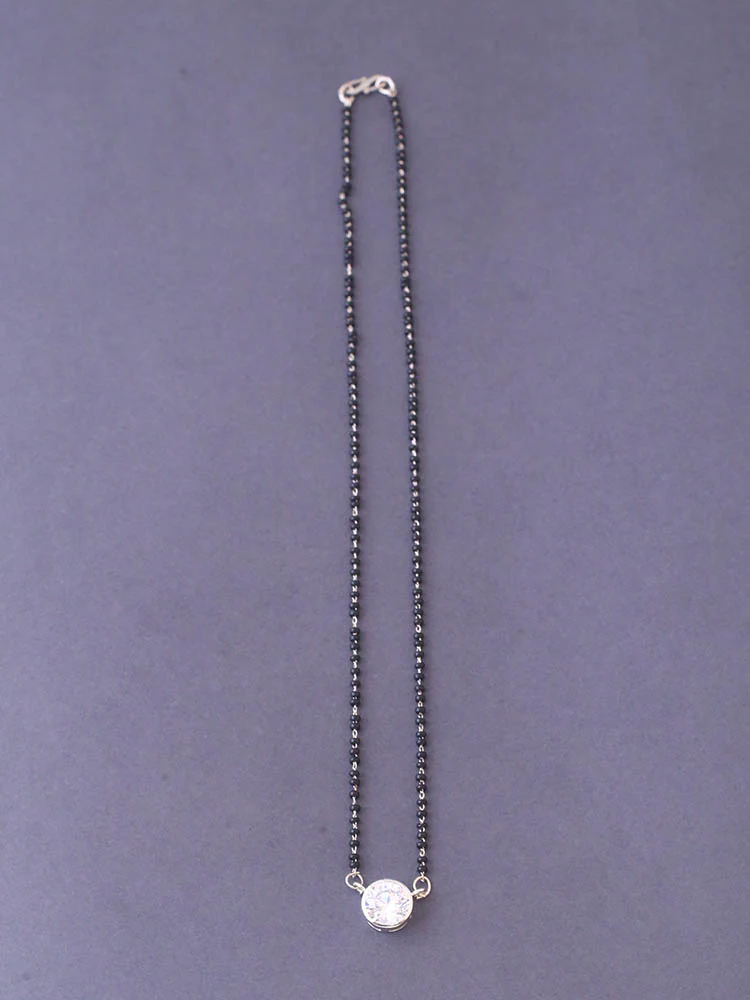 Silver Myse Mangalsutra - Image 3