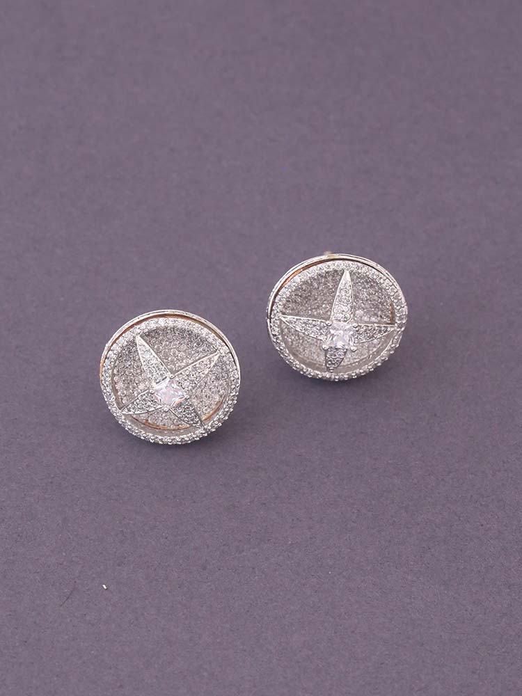 Silver Oline Zirconia Studs - Image 3