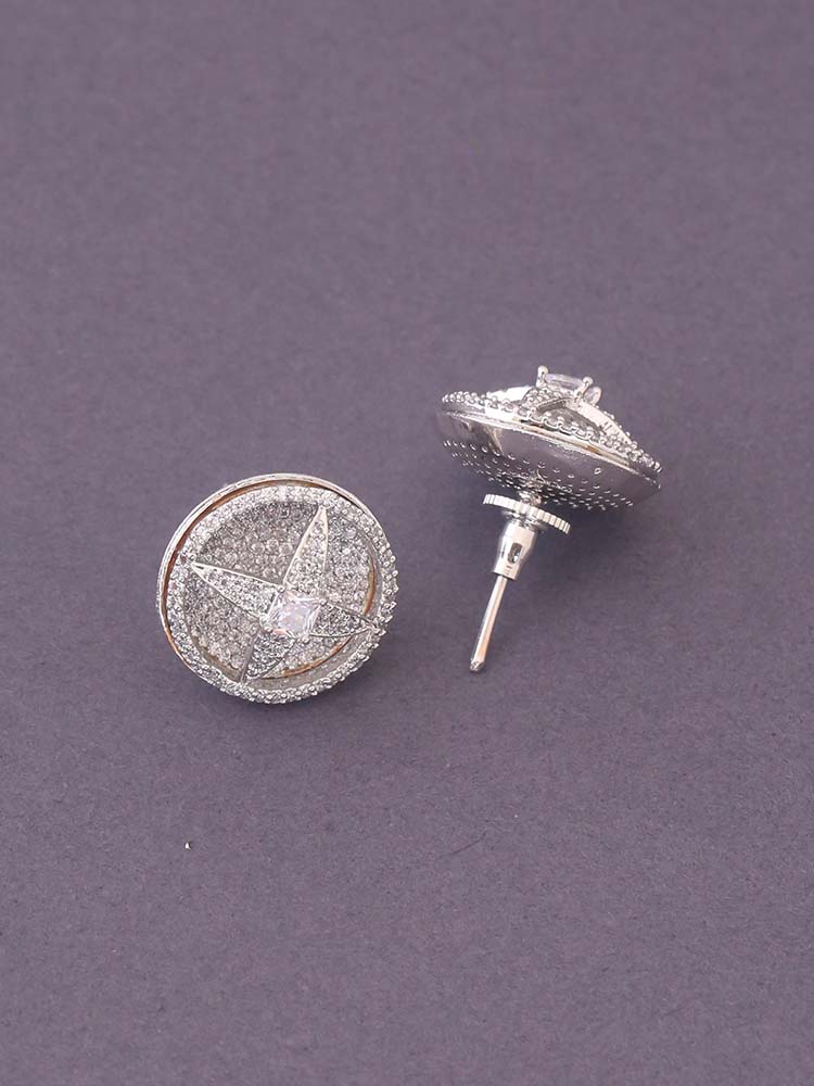 Silver Oline Zirconia Studs - Image 4