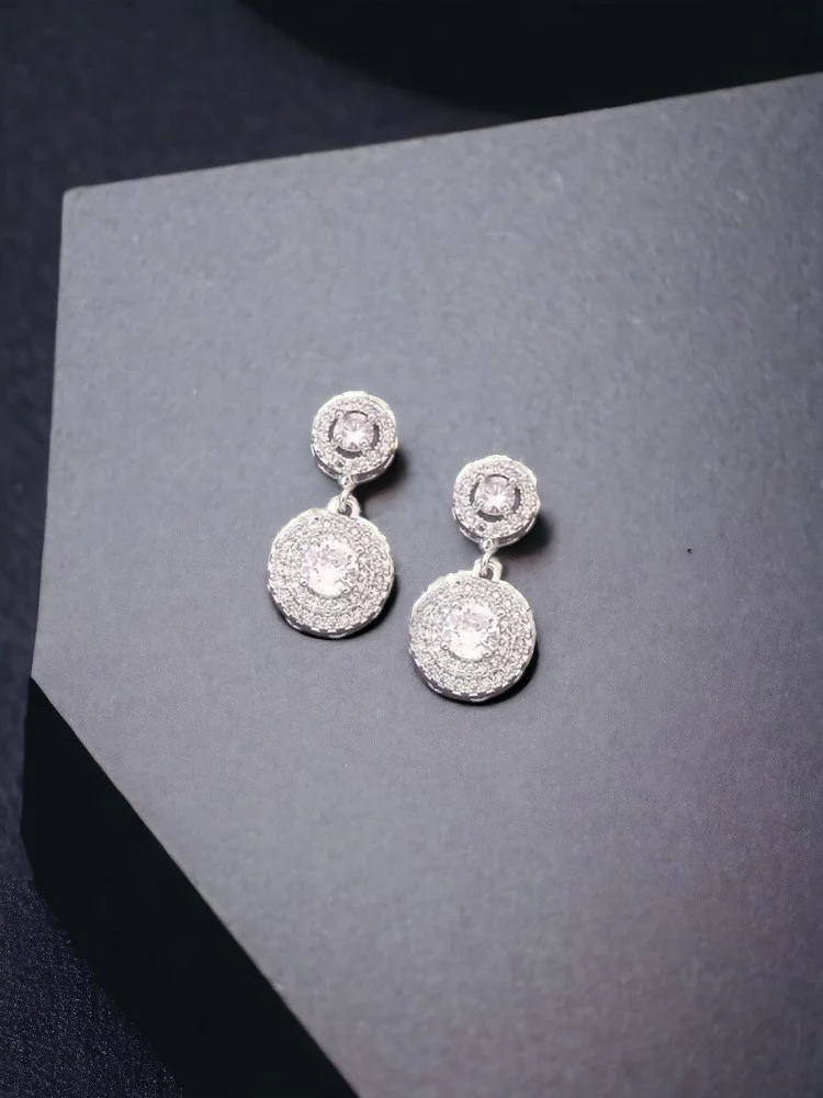 Silver Torild Zirconia Studs