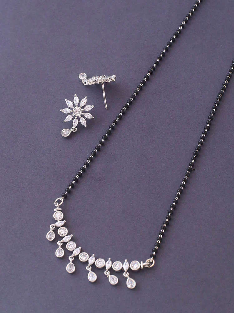 Silver Vigdis Mangalsutra Set - Image 4