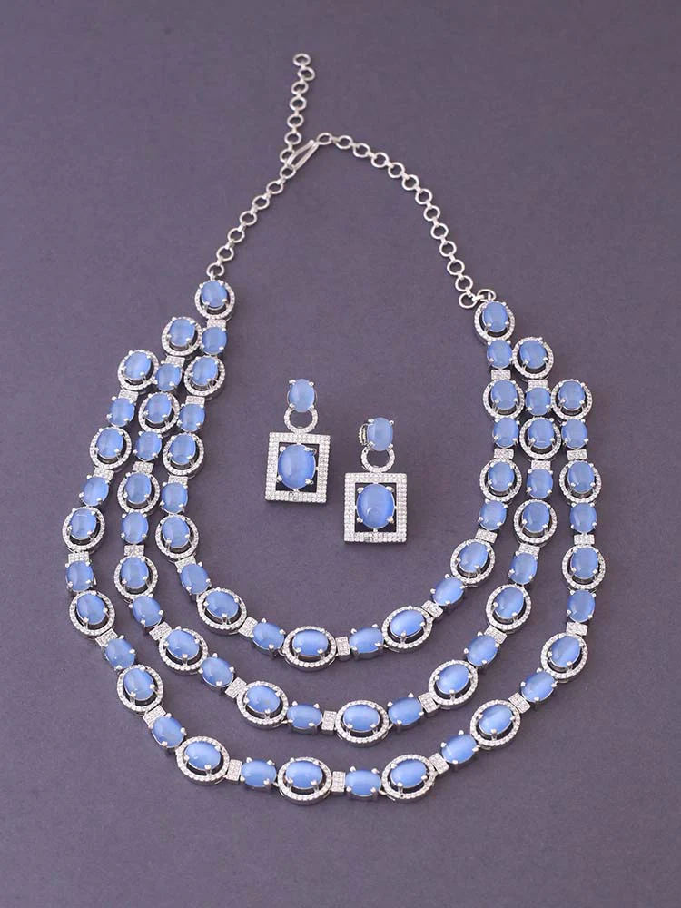 Sky Adriene Zirconia Jewellery Set - Image 3