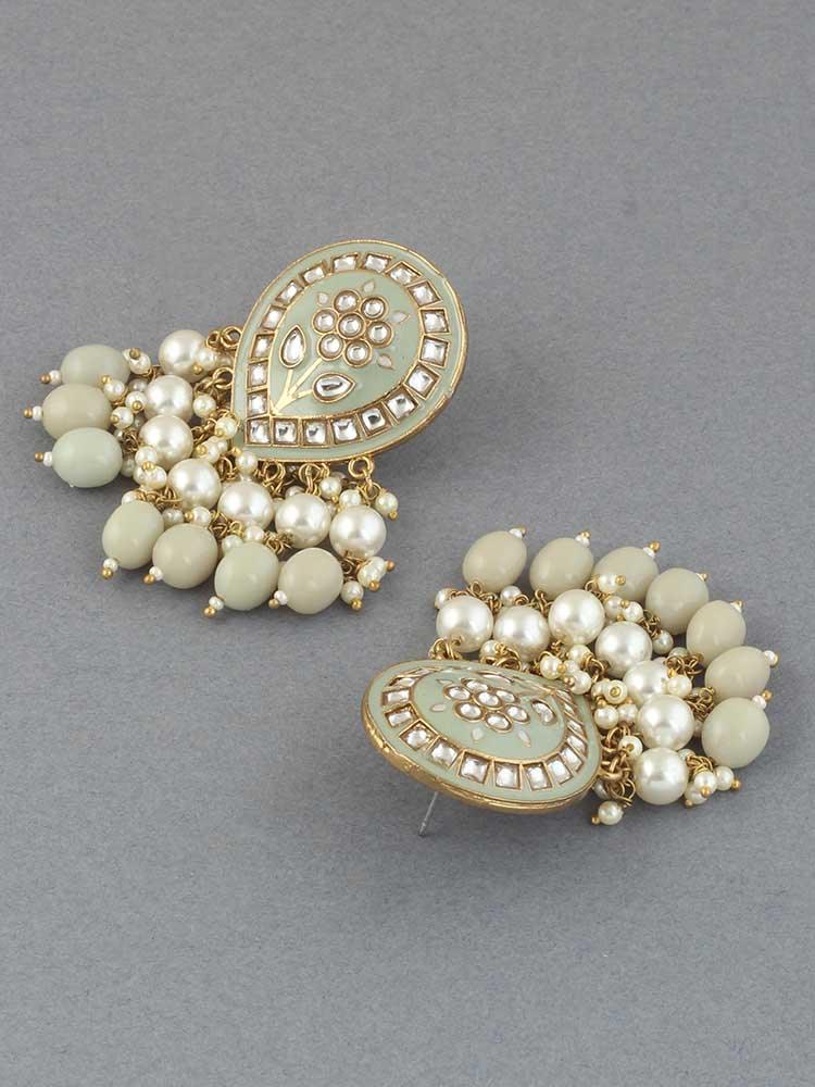 Smoke Charmi Dangler Earrings - Image 4