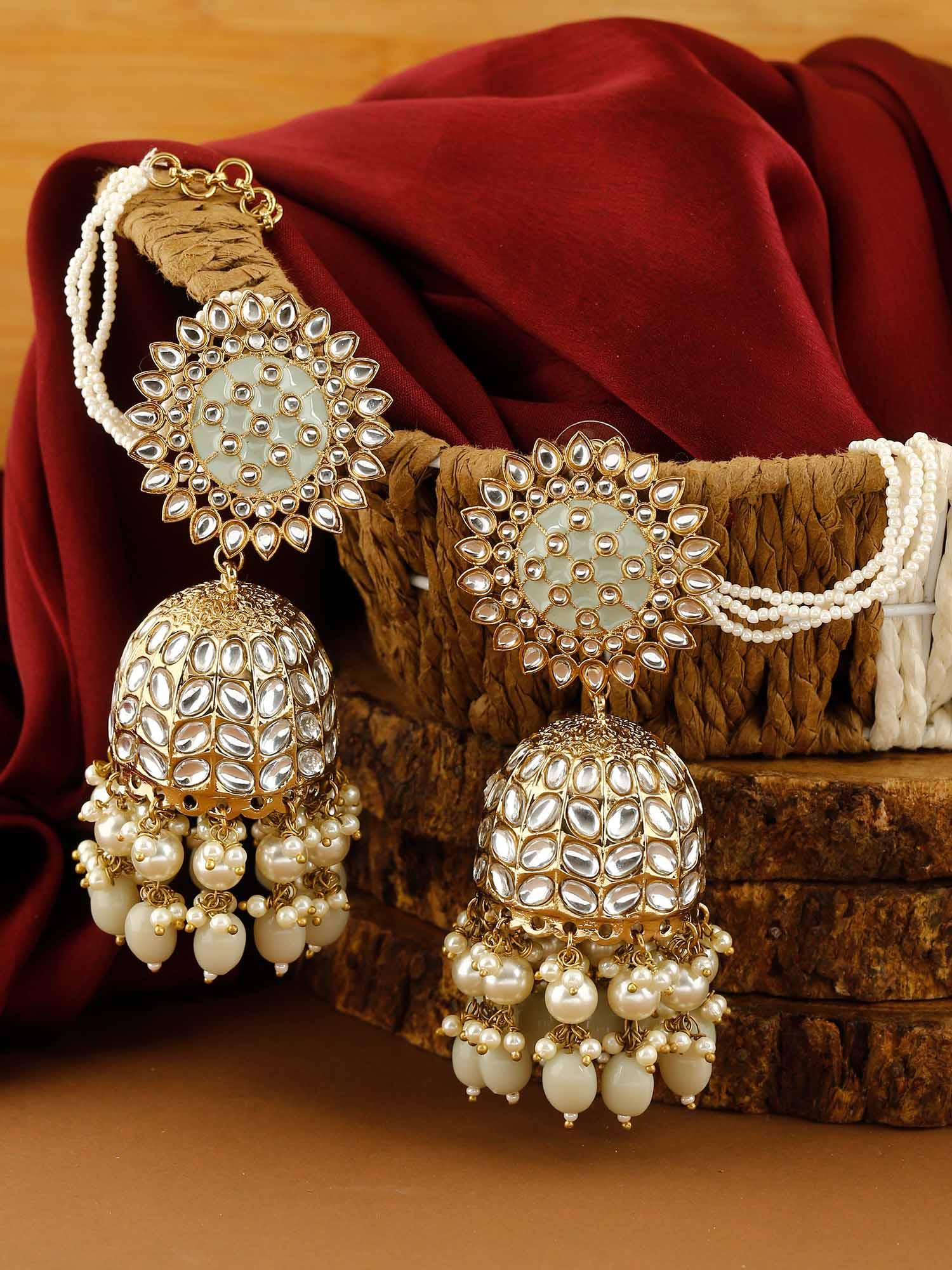 Smoke Maharani Sahara Jhumkis