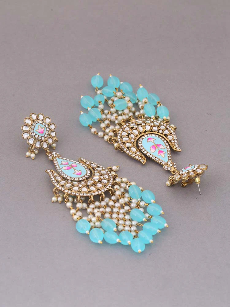Turquoise Anala Chaandbalis - Image 3