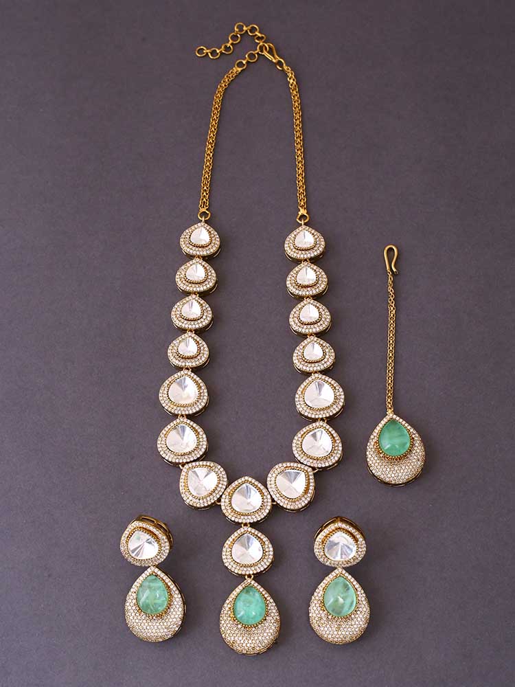 Turquoise Gia Victorian Jewellery Set - New Arrival - Image 3