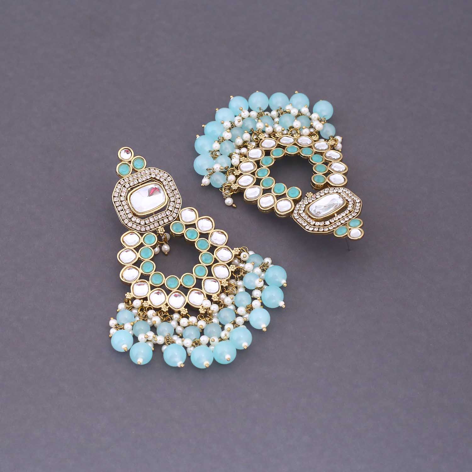 Turquoise Ismani Chandbalis - Image 4