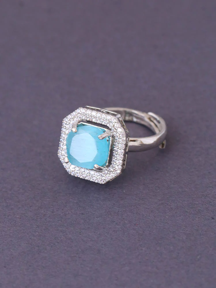 Turquoise Jasmine Ring - Image 3