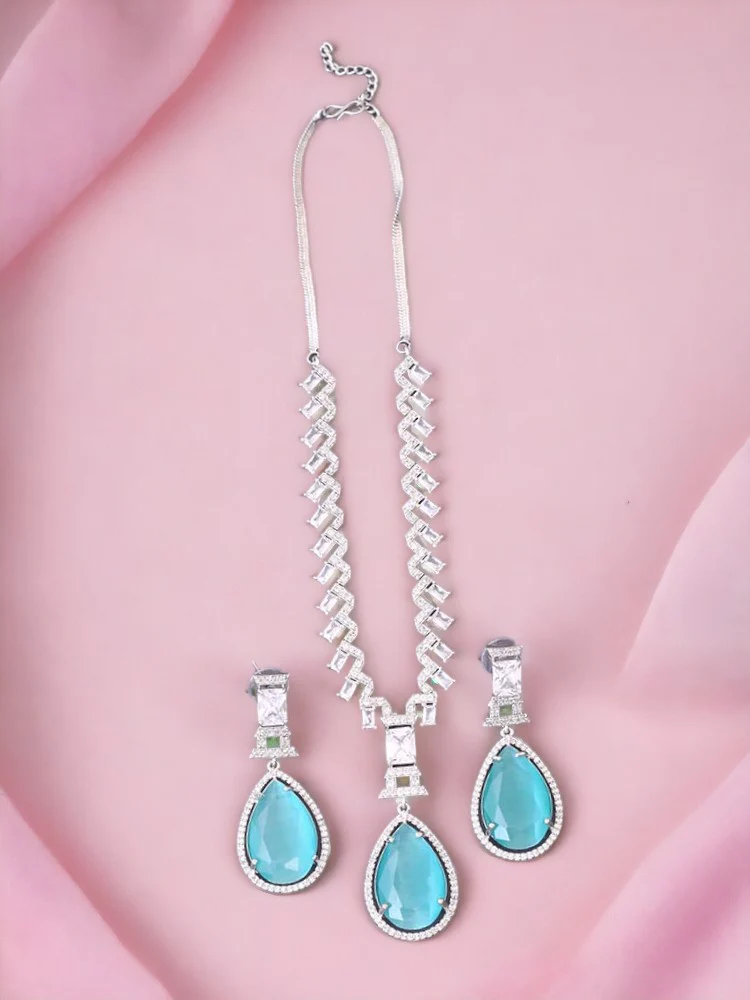 Turquoise Xandra Pendant Set - Image 2
