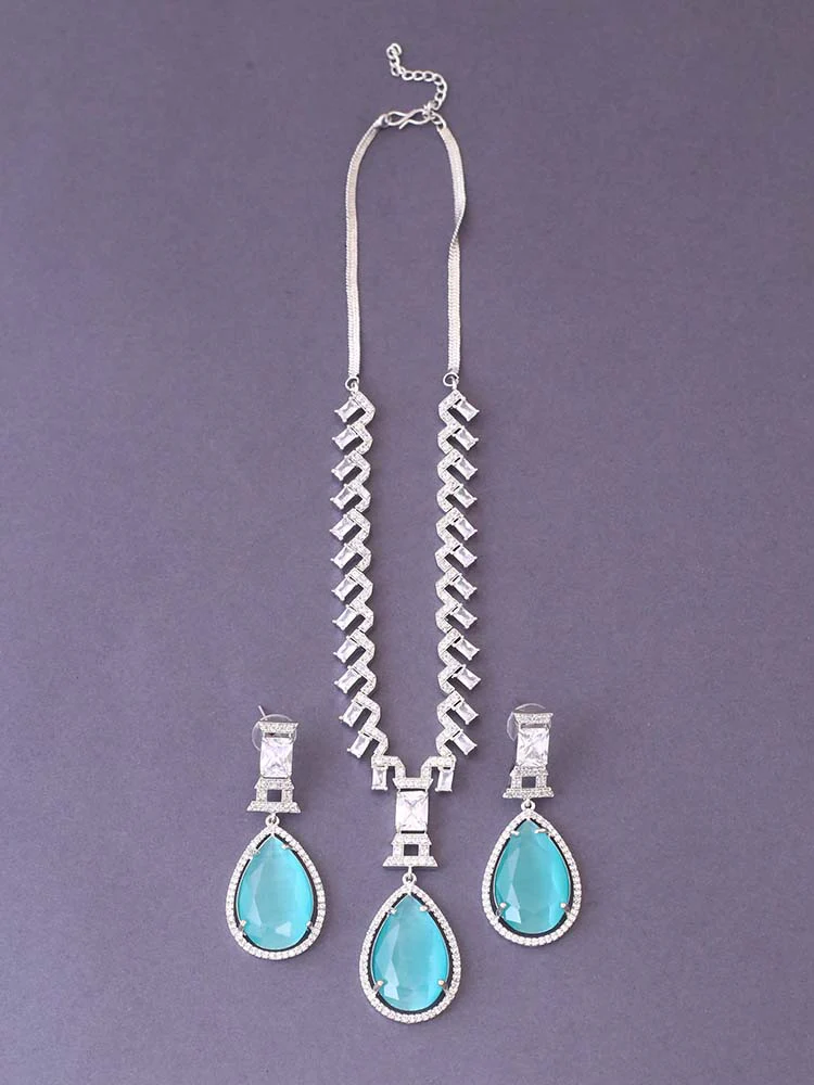 Turquoise Xandra Pendant Set - Image 3