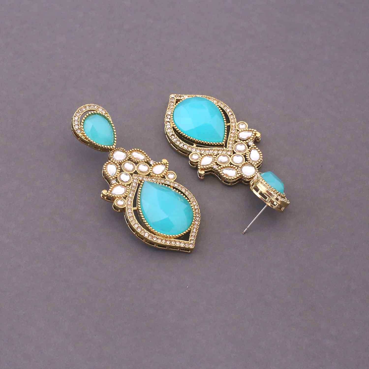 Turquoise Yatra Danglers - Image 4