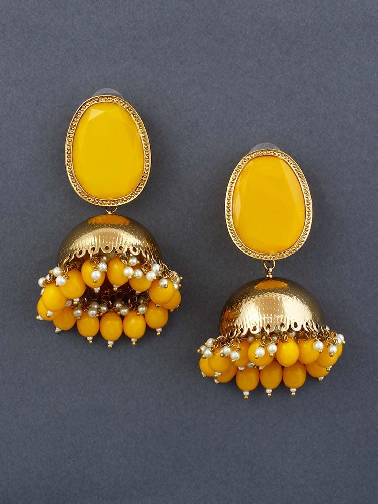 Lemon Magna Shesha Jhumkis - Image 3